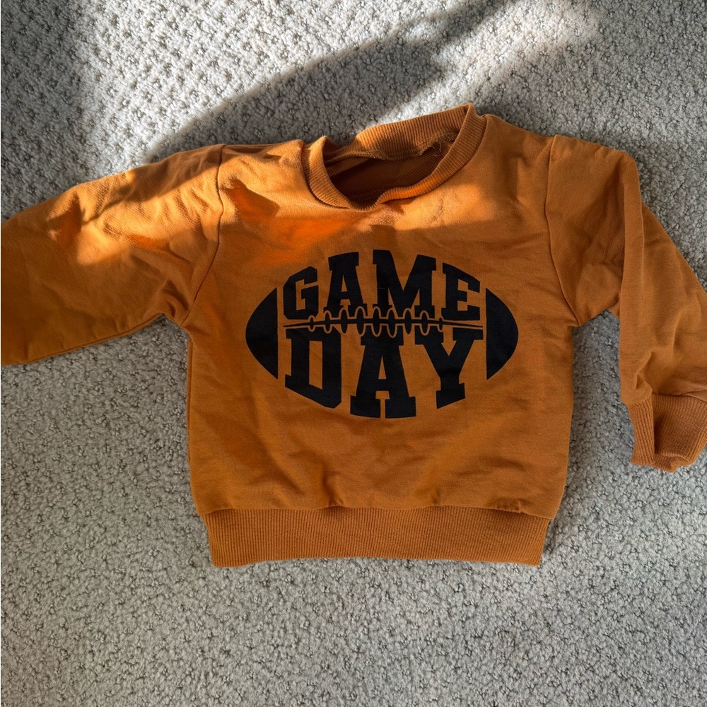Orange 'Game Day' Sweatshirt